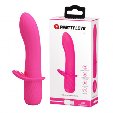 Hi-tech вибратор - Pretty Love Troy Vibrator Light Pink