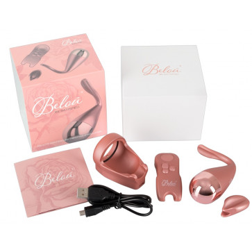 Клиторальный стимулятор - Belou Rose Gold Vibro-Ei