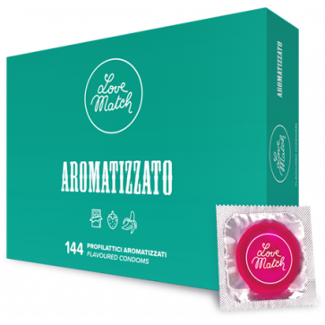 Презервативы - Aromatizzato (Flavoured), 54 мм, 144 шт.