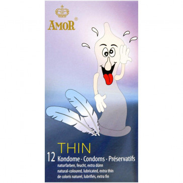 Презервативы - Amor Thin, 12 шт.