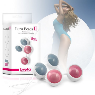 Вагинальные шарики - LoveToy Luna Beads II
