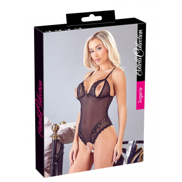 Боди - 2642425 Cottelli Collection Crotchless Body, черный