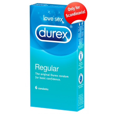 Презервативы - Durex Regular, 6 шт.