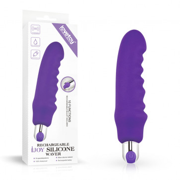 Вибратор - Rechargeable IJOY Silicone Waver Purple