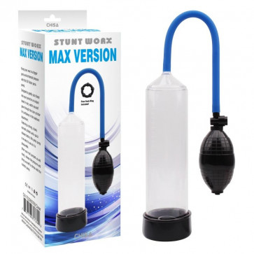 Вакуумна помпа - Stunt Worx Penis Pump Max Version Clear