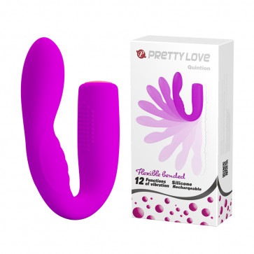 Вибратор - Pretty Love Quintion Massager Purple
