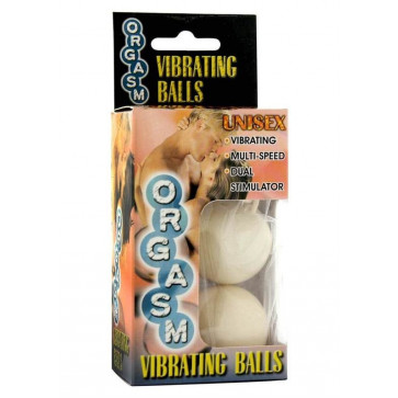 Вагинальные шарики - Orgasm Vibrating Ball Ivory