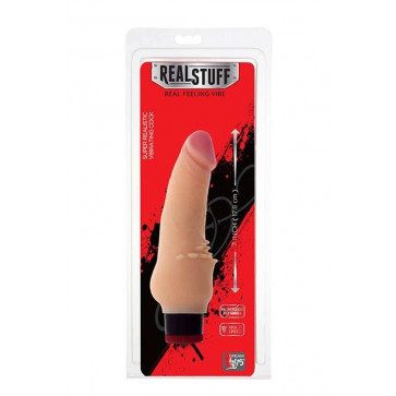 Вибратор RealStuff 7 inch Vibrator Flesh