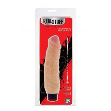 Вибратор RealStuff 8 inch Vibrator Flesh
