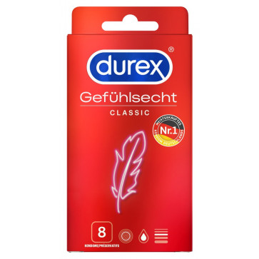 Презервативи - Durex Gefuhlsecht Classic 8pcs