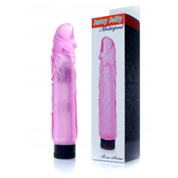 Вибратор - Juicy Jelly Multispeed Pink, 22 см