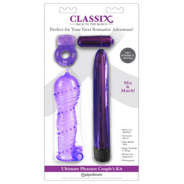 Секс набір - Classix Ultimate Pleasure Couple’s Kit Purple