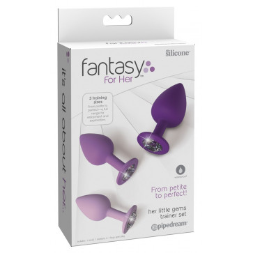 Набір анальних пробок - FFH Her Little Gems Trainer Set