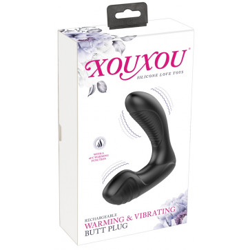 Масажер простати - XouXou Warming & Vibrating Butt Plug