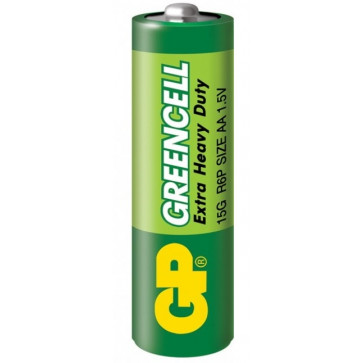 Батарейка GP Greencell 15G, R6P, АА, 1.5V, 1 шт.