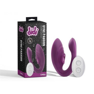 Вібратор - Didi Sync Passion Purple Massager