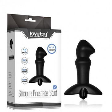Анальна пробка - P Spot Plug Vibrating Black