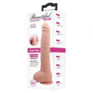 Фалоімітатор - Beautiful Encounter Dick Real Dildo 27cm Flesh