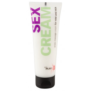 Крем для інтимного масажу - Just Play Sex Cream, 80 мл