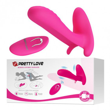 Вібратор - Pretty Love Remote Control Massager Pink