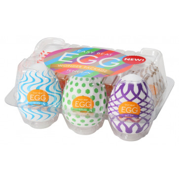Набір мастурбаторів - Tenga Egg Variety Wonder Pack