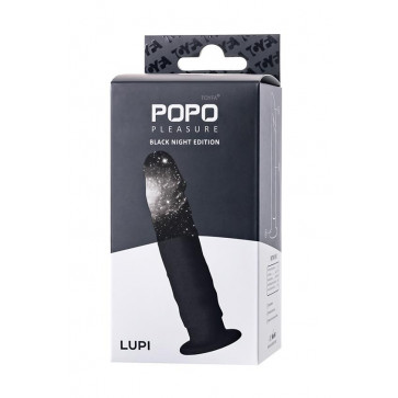 TOYFA POPO Pleasure Anal Plug Lupi Black