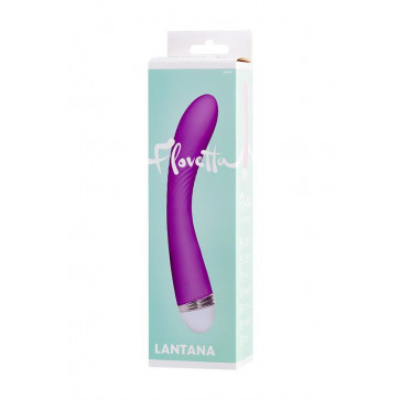 Вібратор - Flovetta by Toyfa Lantana, silicone, purple, 22 cm