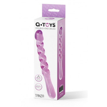 Фалоімітатор - A-Toys by TOYFA Tanza, TPE, purple, 27.5 cm