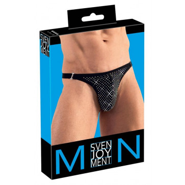 Чоловічі стрінги - 2111586 Herren String - Black
