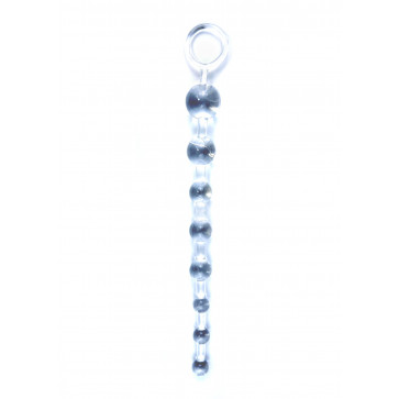Анальна цепочка - Jelly Anal 10 Beads Clear
