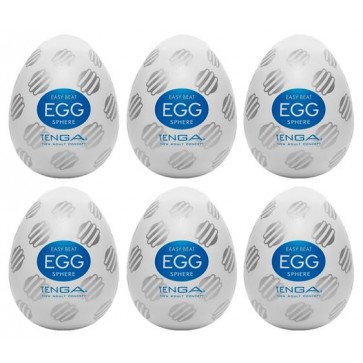 Набір мастурбаторів - Tenga Egg Sphere Pack of 6