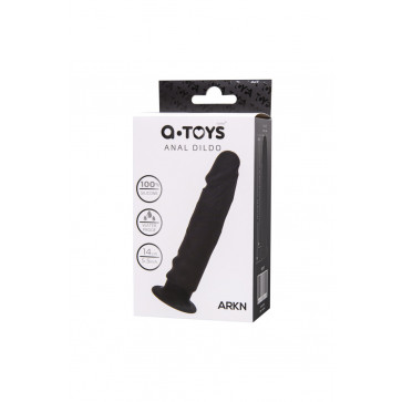 Анальний фалоімітатор - Anal Dildo A-Toys by TOYFA Black, TPE, 154cm
