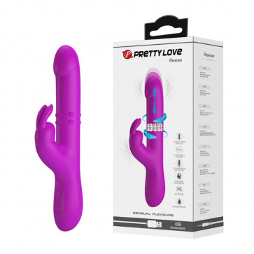 Вібратор - Pretty Love Reese Vibrator Purple