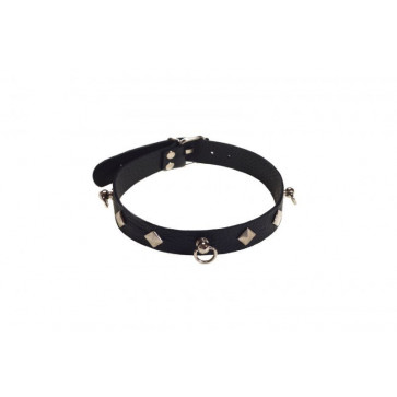 Нашийник Leather Choker, Black