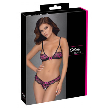 Комплект білизни - 2213800 Bra Set Open - Black