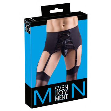 Підв'язки до панчіх - 2190087 Mens Suspender Belt - black