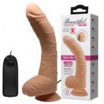 Вібратор - Beautiful Encounter Alex Vibrator Flesh, 28 см