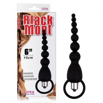 Анальний стимулятор - Black Mont Elite Power Beads 6"