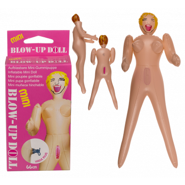 Надувна міні лялька Mini Blow-Up Doll Blond Hair, 66 см