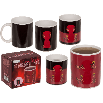 Чашка з термоефектом Stoneware Mug Comic Stripper
