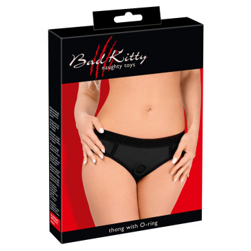 Трусики для страпону - 2493594 Bad Kitty Panties, black