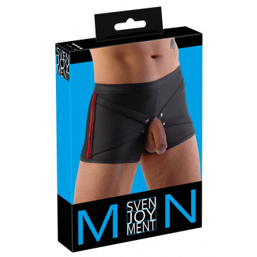 Чоловічі трусики - 2133199 Svenjoyment Mens Pants, black/red