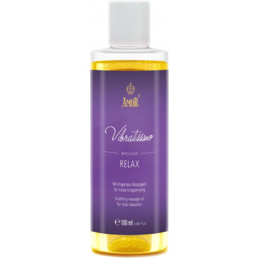 Масажне масло - Vibratissimo Relax з заспокійливим ароматом, 100 мл