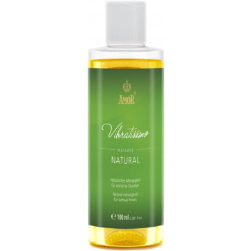 Масажне масло - Vibratissimo Natural з нейтральним ароматом, 100 мл