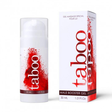 Крем для збільшення члену - Taboo Male Booster Gel, 30 мл