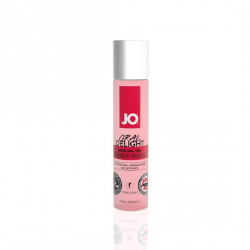 Распродажа!!! Гель для оральных ласк JO Oral Delight — Strawberry 30мл (срок до 08.2025)