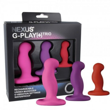 Набор массажеров простаты Nexus G-Play Trio Plus