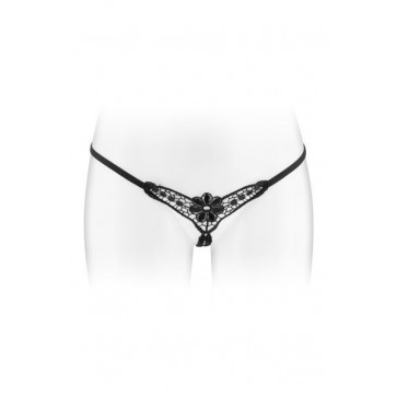 Трусики-стринги с доступом Fashion Secret DANUTA Black
