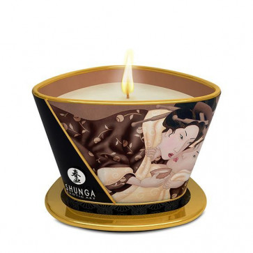 Массажная свеча Shunga MASSAGE CANDLE - Intoxicating Chocolate (170 мл)