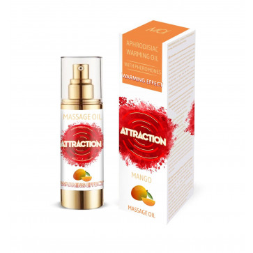 Разогревающее массажное масло с феромонами MAI PHEROMON MASSAGE OIL - MANGO (75 мл)